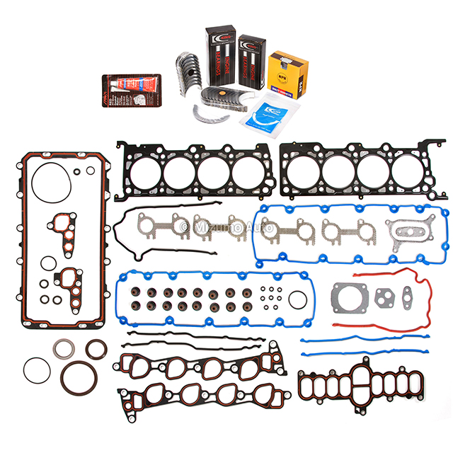 HS9792PT-3, CS9790-4, SWF30006 Full Gasket Set Bearings Rings Fit 97-99 Ford E150 E250 F150 F250 4.6 WINDSOR