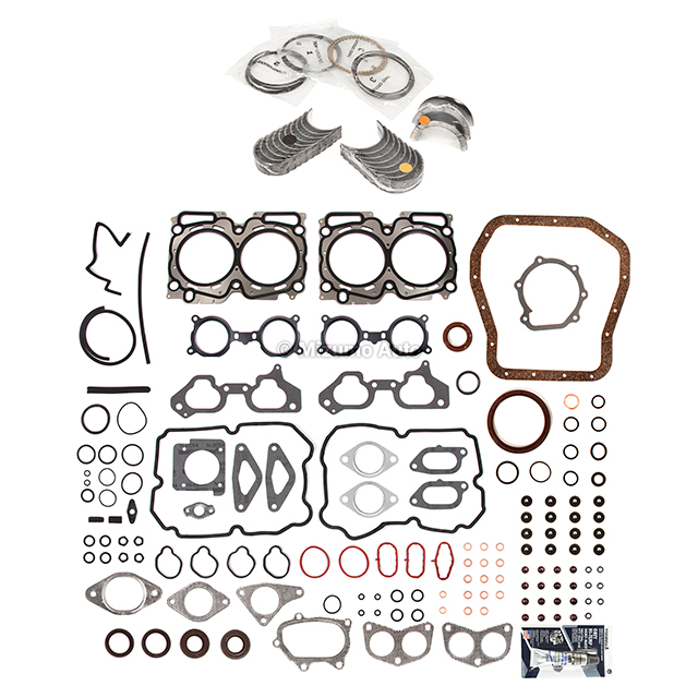 HS26259PT, HS26259PT-1, CS26170 Full Gasket Set Bearings Rings Fit 04-06 Subaru Baja Impreza Turbo 2.5L DOHC