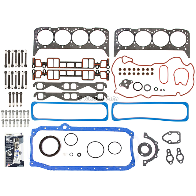 HS7733PT-16, CS8510-1, ES72856 Full Gasket Set Head Bolts Fit 96-00 Cadillac GMC Chevrolet 5.7L OHV VORTEC