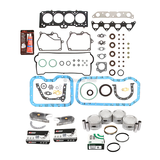 Pistons with Rings Geo Toyota 1.8 93-97 7AFE DOHC 16V