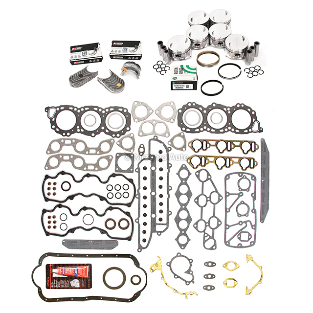 11-603, HS9751PT, HS9751PT-2, HS9751PT-5, CS9228 Full Gasket Set Pistons Bearings Fit 87-95 Nissan Maxima 300ZX Pathfinder 3.0L