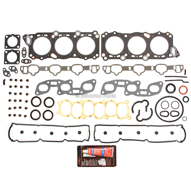 HS9703PT Head Gasket Set Fit 90-97 Infiniti J30 Nissan 300ZX V6 3.0 DOHC VG30DE