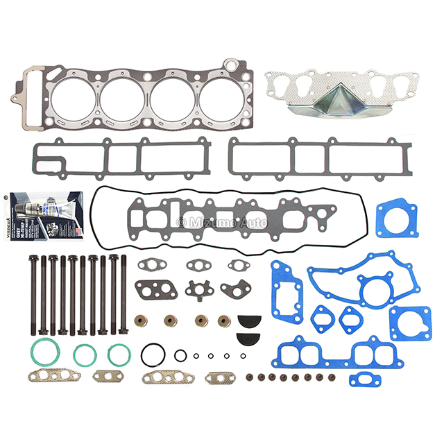 HS26185PT-2, ES71178 Graphite Head Gasket Bolts Set Fit 85-95 Toyota Pickup 4Runner 2.4 SOHC 22R