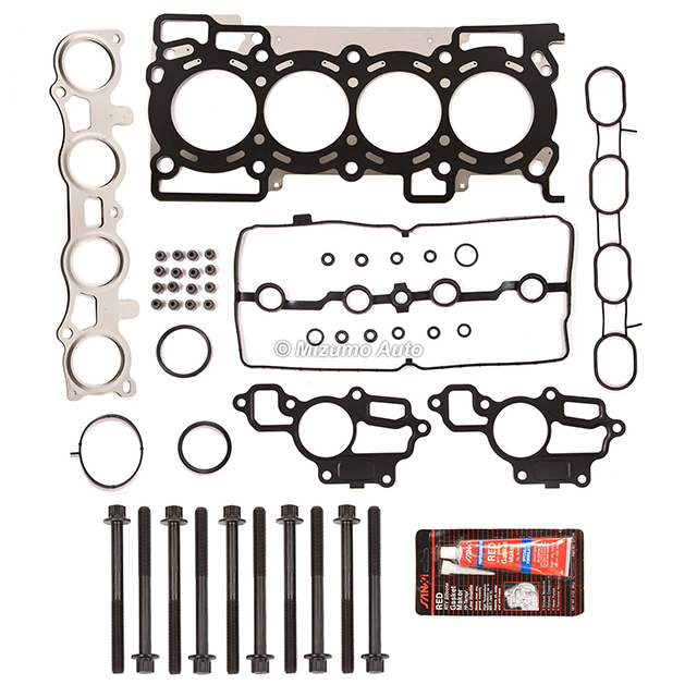 HS26338PT Head Gasket Bolts Set Fit 07-12 Nissan Sentra Versa Cube 1.8 2.0 MR18DE MR20DE