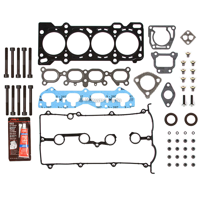 HS26194PT, ES74020 Head Gasket Bolts Set Fit 00-03 Mazda 626 Protege Protege5 2.0 DOHC 16V FS