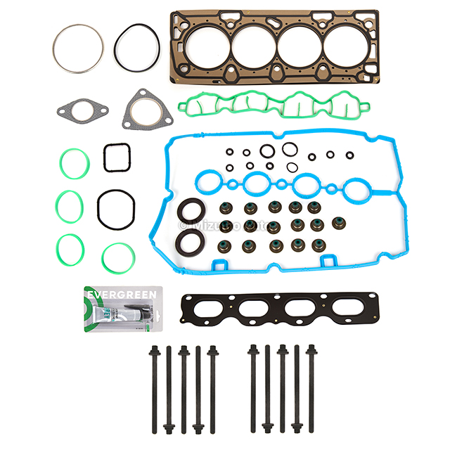 HS26516PT, HS26516PT-1, ES72469 Head Gasket Set Head Bolts Fit 08-16 Chevrolet Cruze Sonic Saturn Astra 1.8L