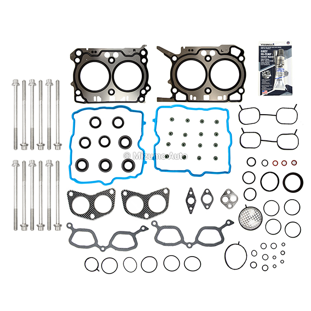 HS26524PT, ES72905 Head Gasket Bolts Set Fit 2011-2015 Subaru Forester Outback Legacy DOHC 2.5L