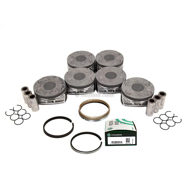10-916 Pistons w/ Rings fit 11-16 Chrysler 200 300 Dodge 1500 Jeep Ram VW 3.6L DOHC 24V