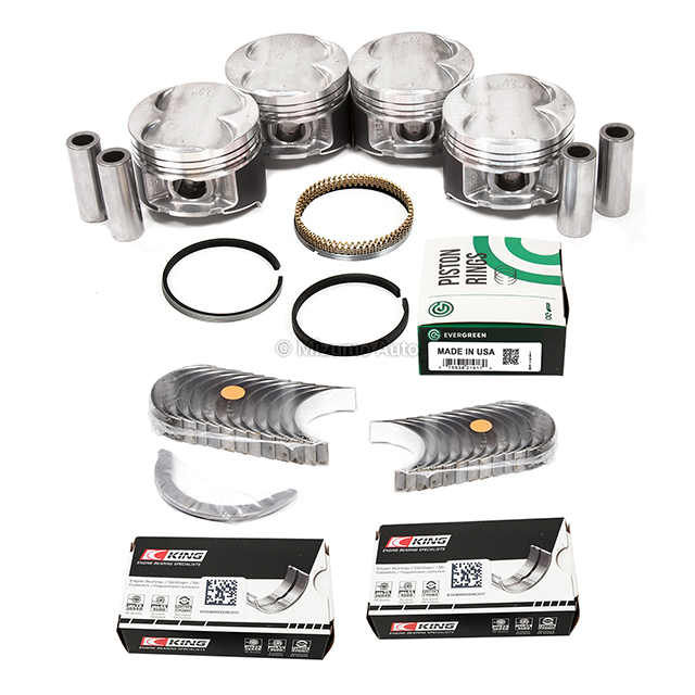 10-743 Pistons Main Rod Bearings Fit 97-01 Acura Integra Type R 1.8L DOHC P73 B18C5