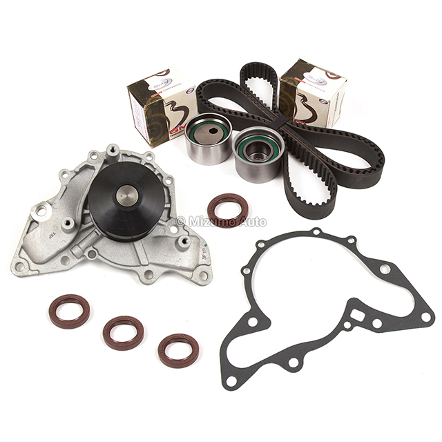 24312-39800, 24810-39810, 24450-35530, 25100-39012 Timing Belt Kit Water Pump Fit 03-06 Kia Sorento 3.5L G6AU DOHC