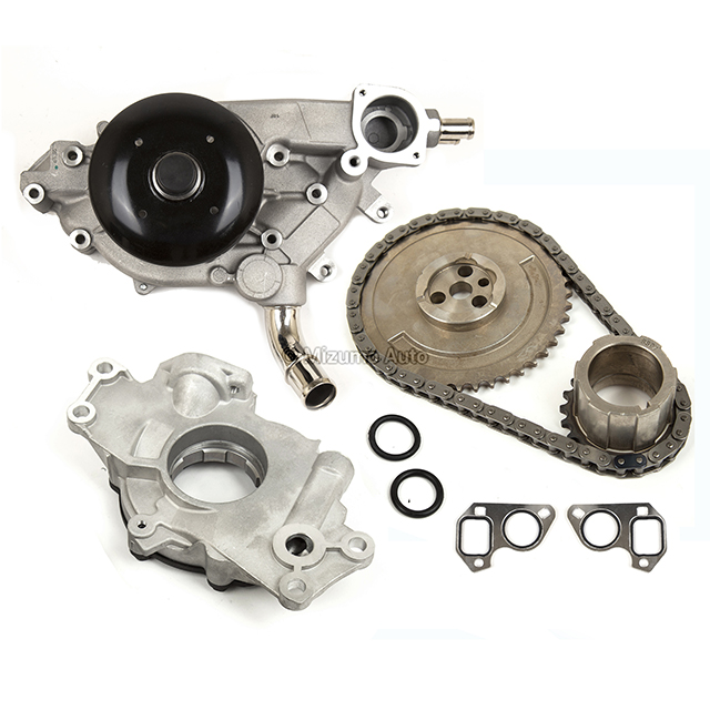 12646386, 12552953, 12576407, 12556582, 12678151, 12681184, TS33210 Timing Chain Kit Water Oil Pump Fit 97-04 Chevrolet GMC Cadillac 4.8 5.3 6.0