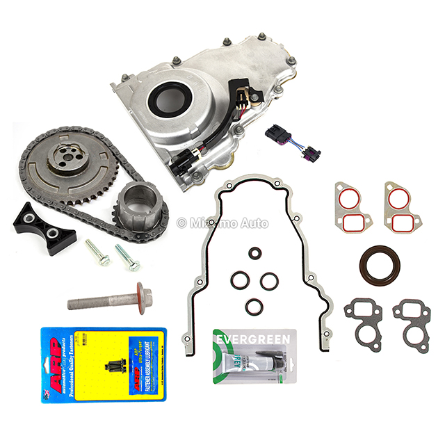  Complete VVT Delete Kit 3-Bolt Cam Camshaft Gear NON VVT Adapter GM L76 LZ1 L99