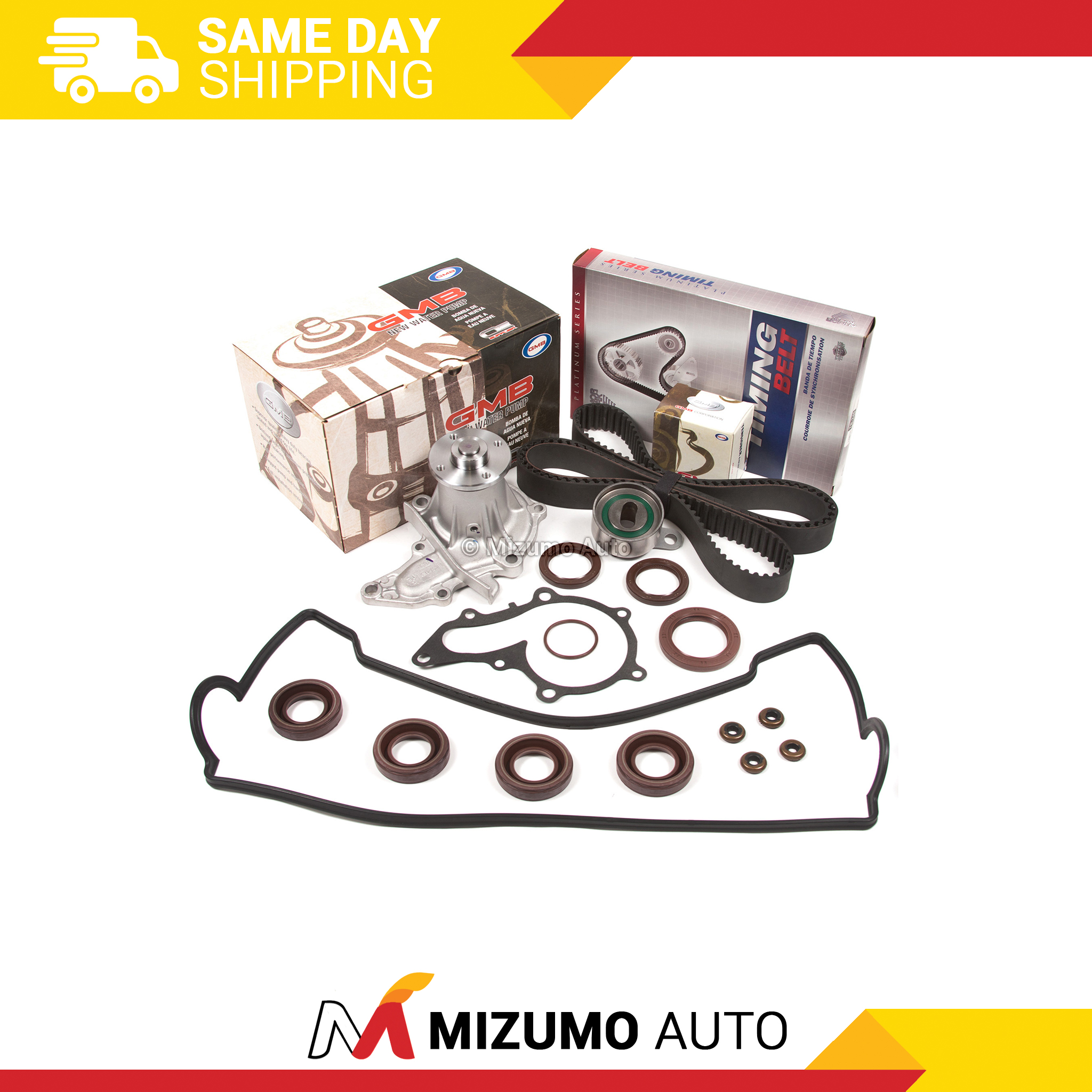 Details about   Timing Belt Kit Water Pump Valve Cover Fit 93-97 Toyota Corolla Geo Prizm 4AFE 